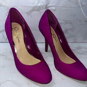 Jessica Simpson Magenta Heels